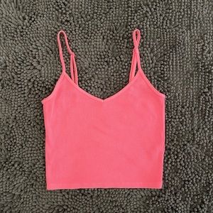 NWOT AERIE REAL SOFT RIBBED CROPPED TANK